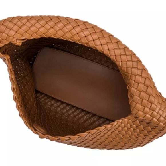 NWT! Ajidou woven vegan leather boho shoulder bag and wristlet - Picture 11 of 14